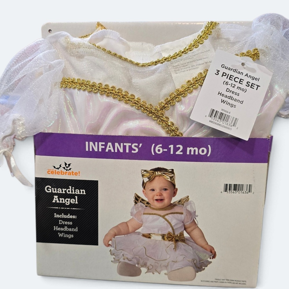 Guardian Angel Infant Costume 6-12M